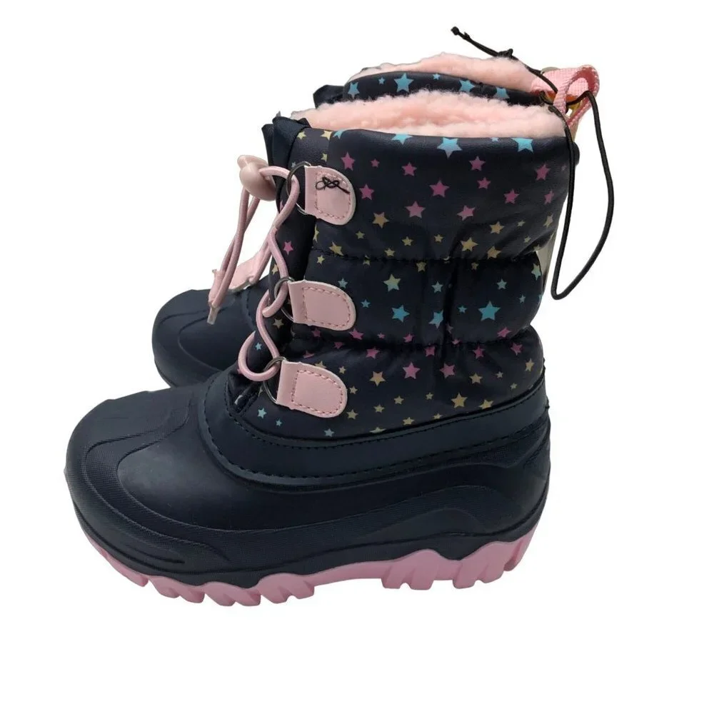 MEMBERS MARK  GIRLS  WINTER FAUX FUR LINED BOOTS 11/12 NEW‎ WITHOUT BOX